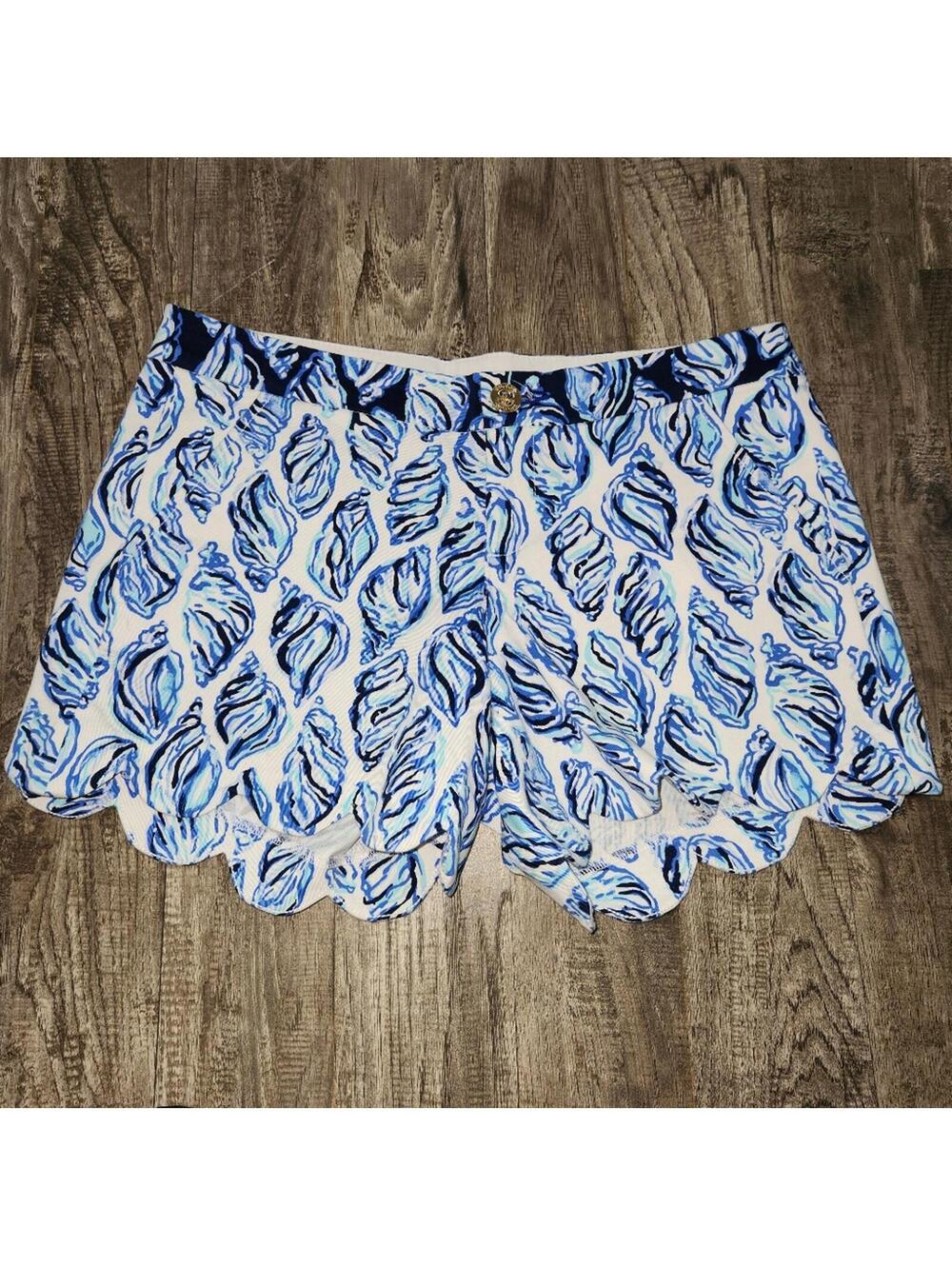 Lilly Pulitzer 5" Inseam Shell Buttercup Shorts